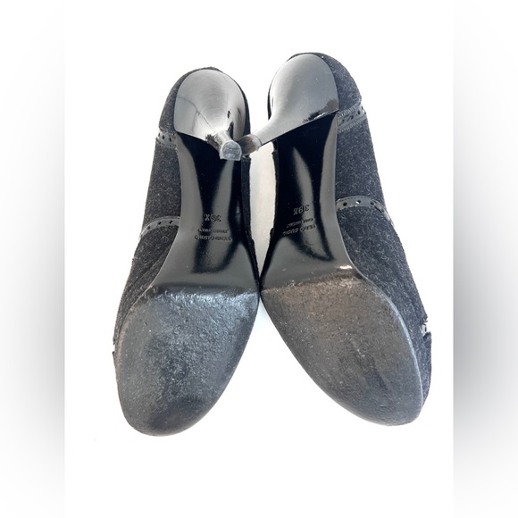 Lanvin charcoal grey round toe pumps - Picture 7 of 7